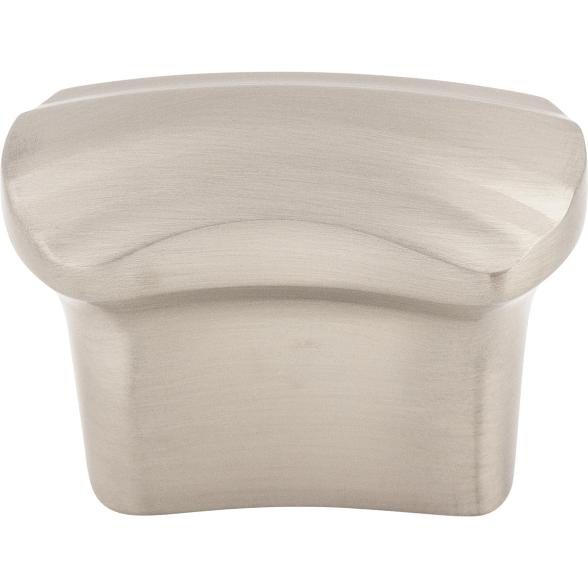 Top Knobs TK220BSN: 1-1/2" cc Victoria Falls Rectangle Cabinet Knob - Brushed Satin Nickel
