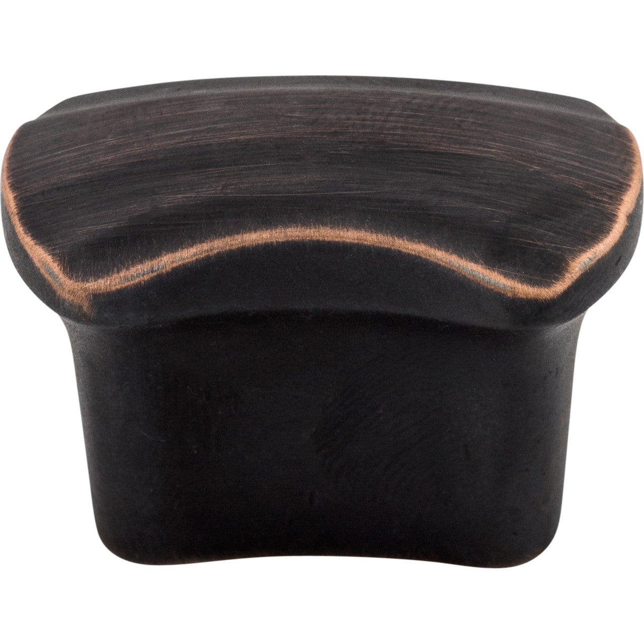 Top Knobs TK220UM: 3/4" cc Victoria Falls Rectangle Cabinet Knob - Umbrio