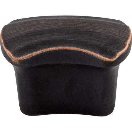 Top Knobs TK220UM: 3/4" cc Victoria Falls Rectangle Cabinet Knob - Umbrio