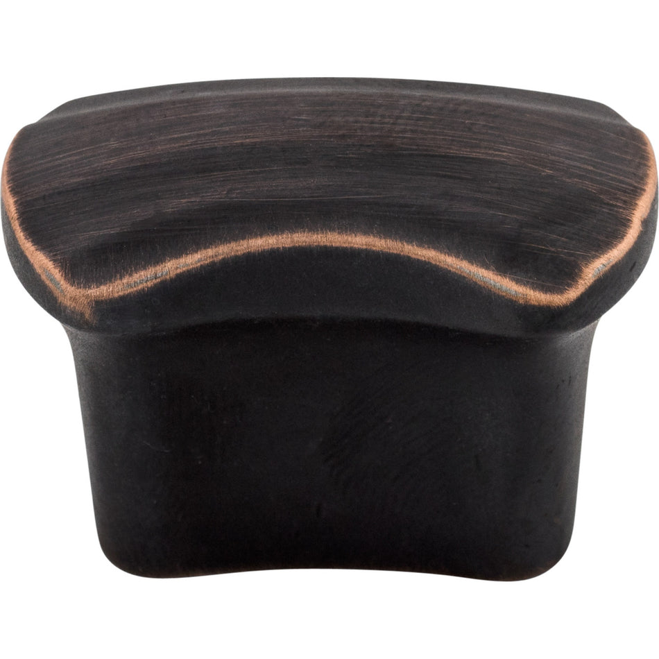 Top Knobs TK220UM: 3/4" cc Victoria Falls Rectangle Cabinet Knob - Umbrio