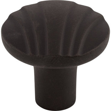 Top Knobs TK221SAB: 1-1/4" Victoria Falls Round Cabinet Knob - Sable