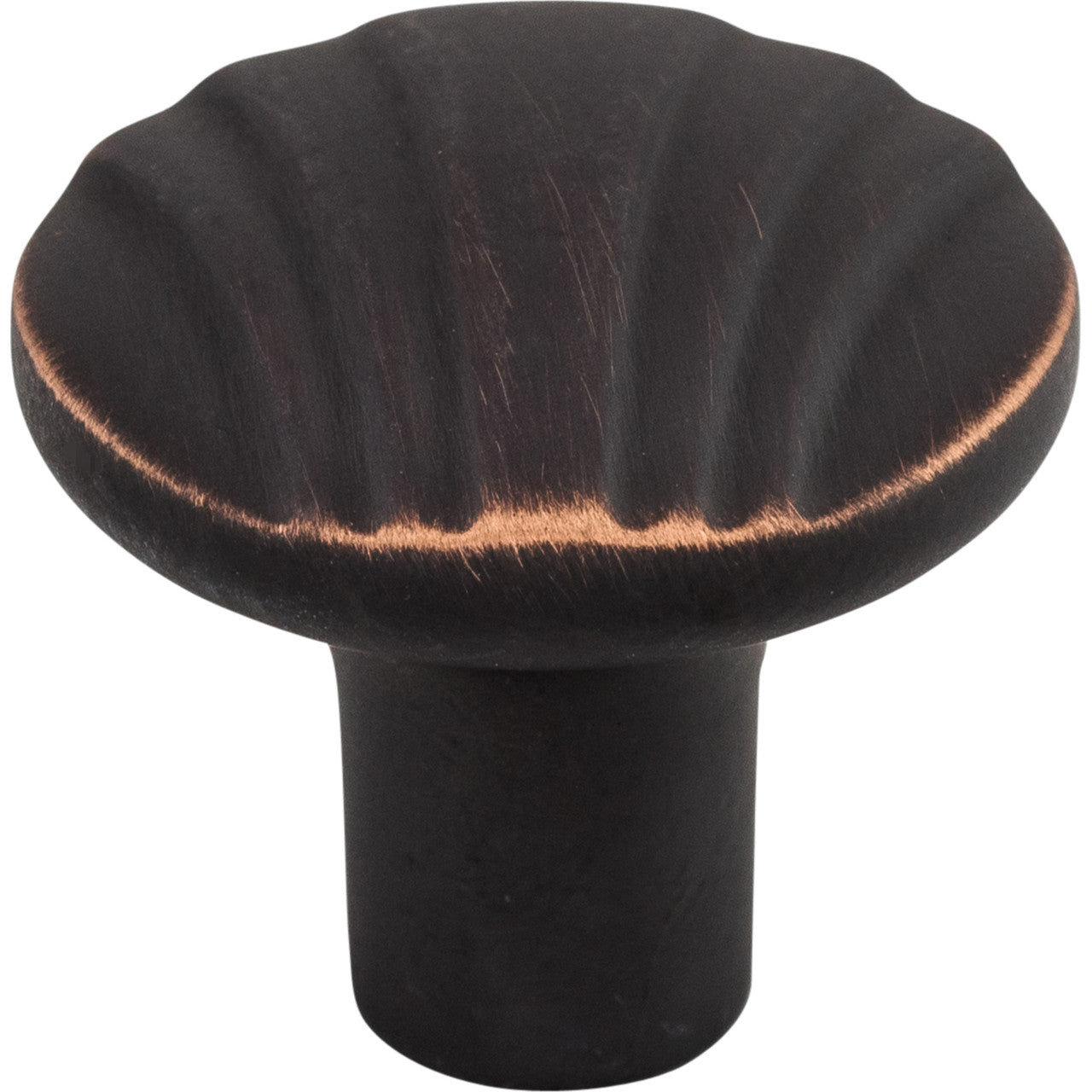 Top Knobs TK221UM: 1-1/4" Victoria Falls Round Cabinet Knob - Umbrio