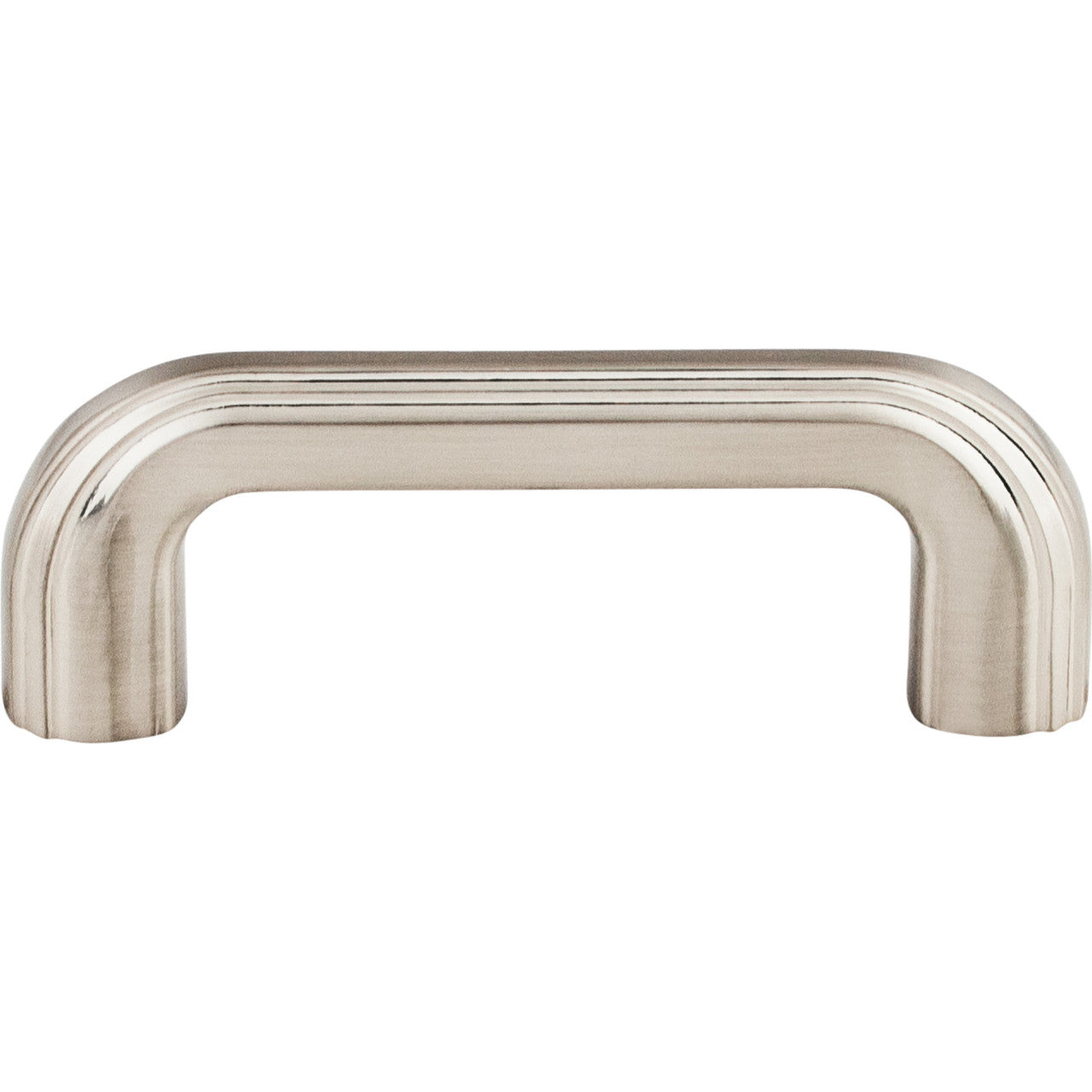 Top Knobs TK222BSN: 3" cc Victoria Falls D-Handle Cabinet Pull - Brushed Satin Nickel