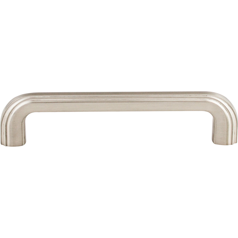 Top Knobs TK223BSN: 5" cc Victoria Falls D-Handle Cabinet Pull - Brushed Satin Nickel
