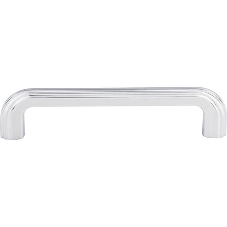 Top Knobs TK223PC: 5" cc Victoria Falls D-Handle Cabinet Pull - Polished Chrome