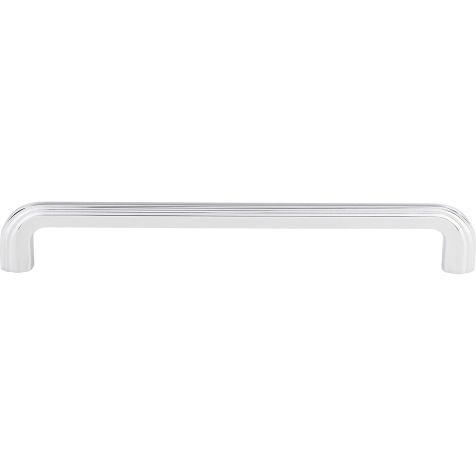 Top Knobs TK224PC: 8" cc Victoria Falls D-Handle Cabinet Pull - Polished Chrome