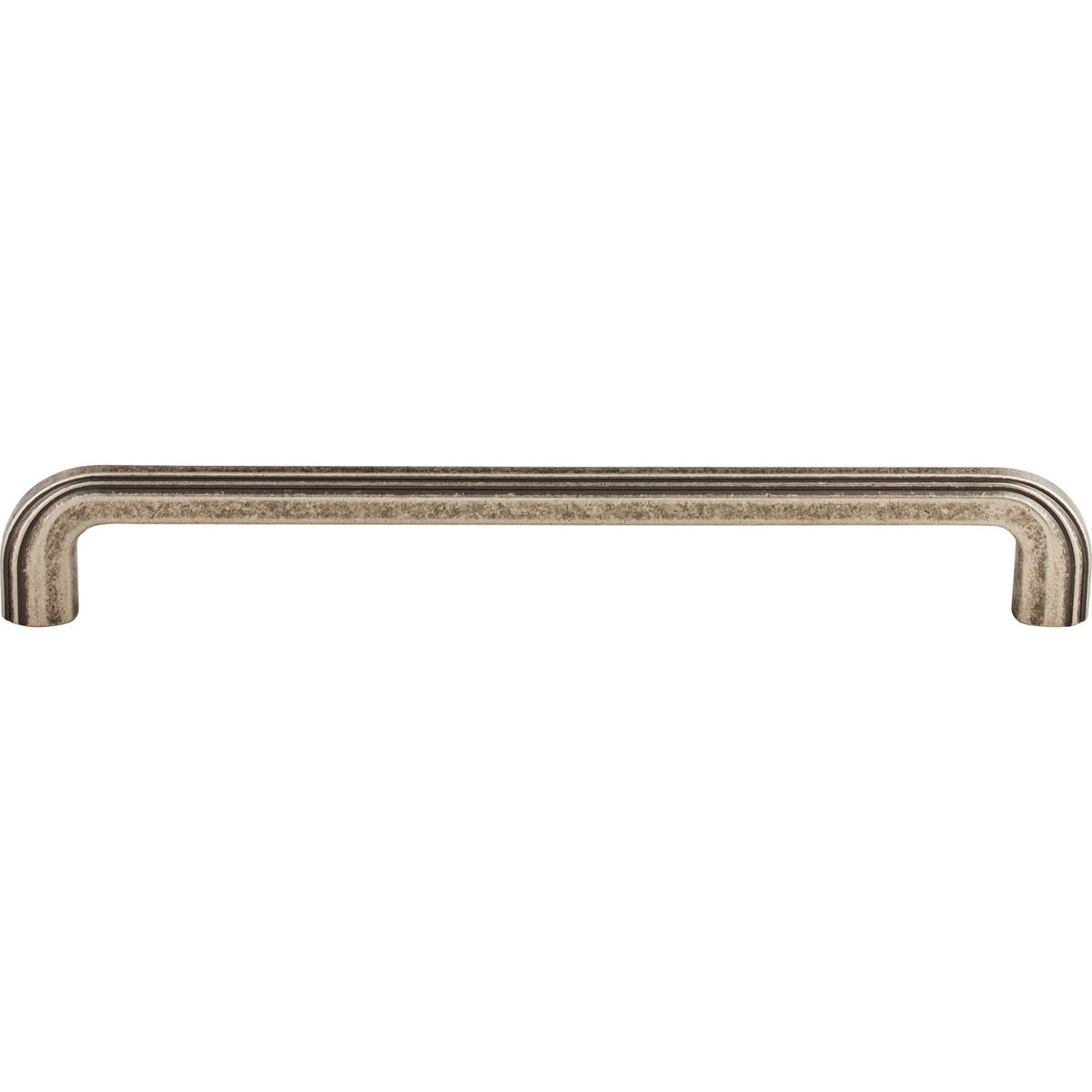Top Knobs TK224PTA: 8" cc Victoria Falls D-Handle Cabinet Pull - Pewter Antique
