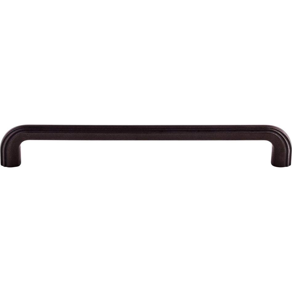 Top Knobs TK224SAB: 8" cc Victoria Falls D-Handle Cabinet Pull - Sable