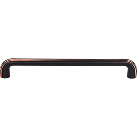 Top Knobs TK224UM: 8" cc Victoria Falls D-Handle Cabinet Pull - Umbrio