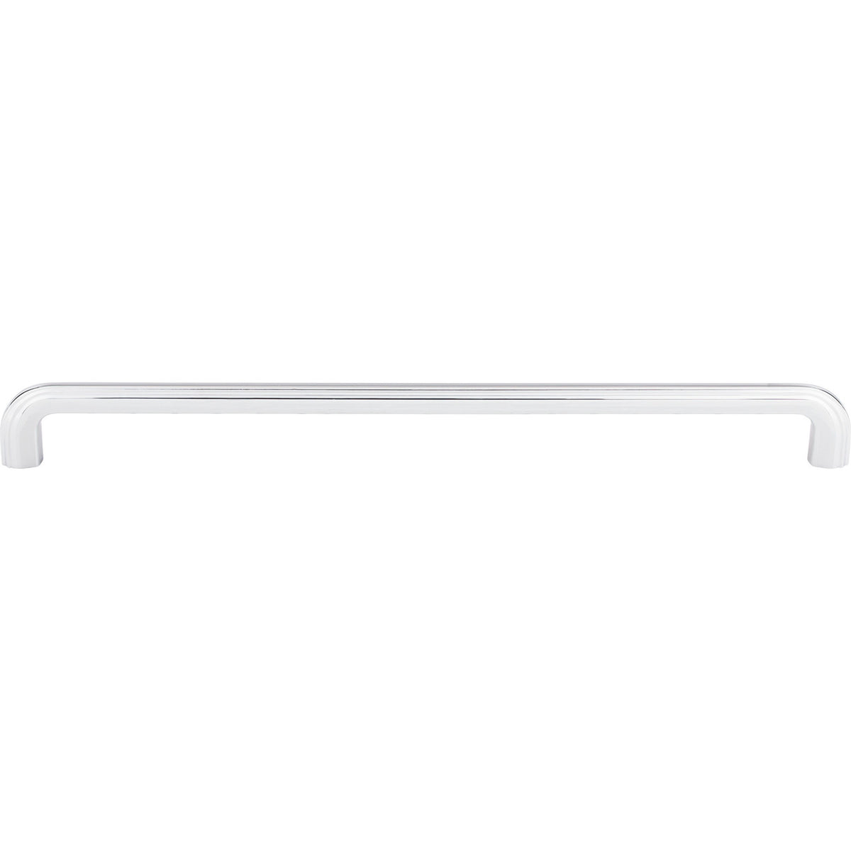 Top Knobs TK225PC: 12" cc Victoria Falls D-Handle Cabinet Pull - Polished Chrome