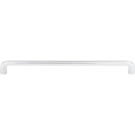 Top Knobs TK225PC: 12" cc Victoria Falls D-Handle Cabinet Pull - Polished Chrome