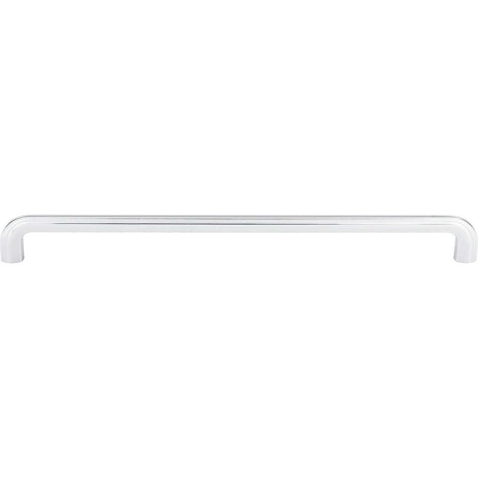 Top Knobs TK225PC: 12" cc Victoria Falls D-Handle Cabinet Pull - Polished Chrome