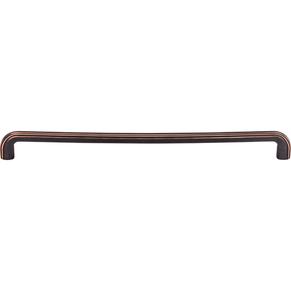 Top Knobs TK225UM: 12" cc Victoria Falls D-Handle Cabinet Pull - Umbrio