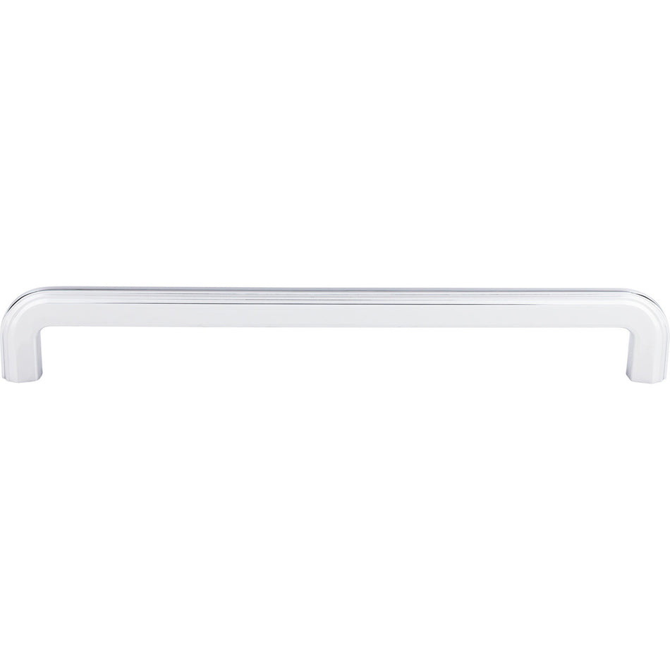 Top Knobs TK226PC: 12" cc Victoria Falls D-Handle Appliance Pull - Polished Chrome