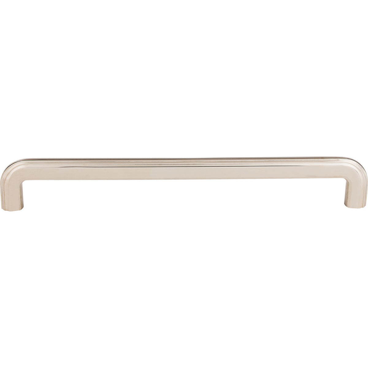 Top Knobs TK226PN: 12" cc Victoria Falls D-Handle Appliance Pull - Polished Nickel
