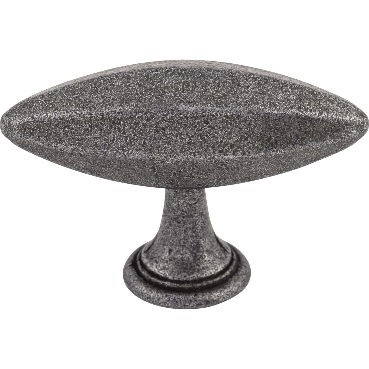 Top Knobs TK230BI: 1-15/16" Chareau T-Bar Cabinet Knob - Black Iron