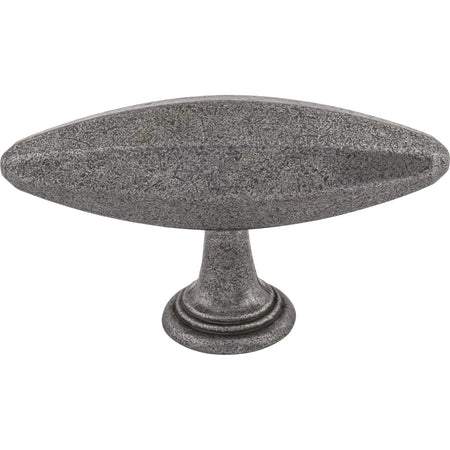 Top Knobs TK231BI: 3" Chareau T-Bar Cabinet Knob - Black Iron