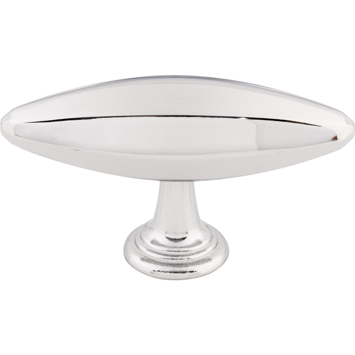 Top Knobs TK231PC: 3" Chareau T-Bar Cabinet Knob - Polished Chrome