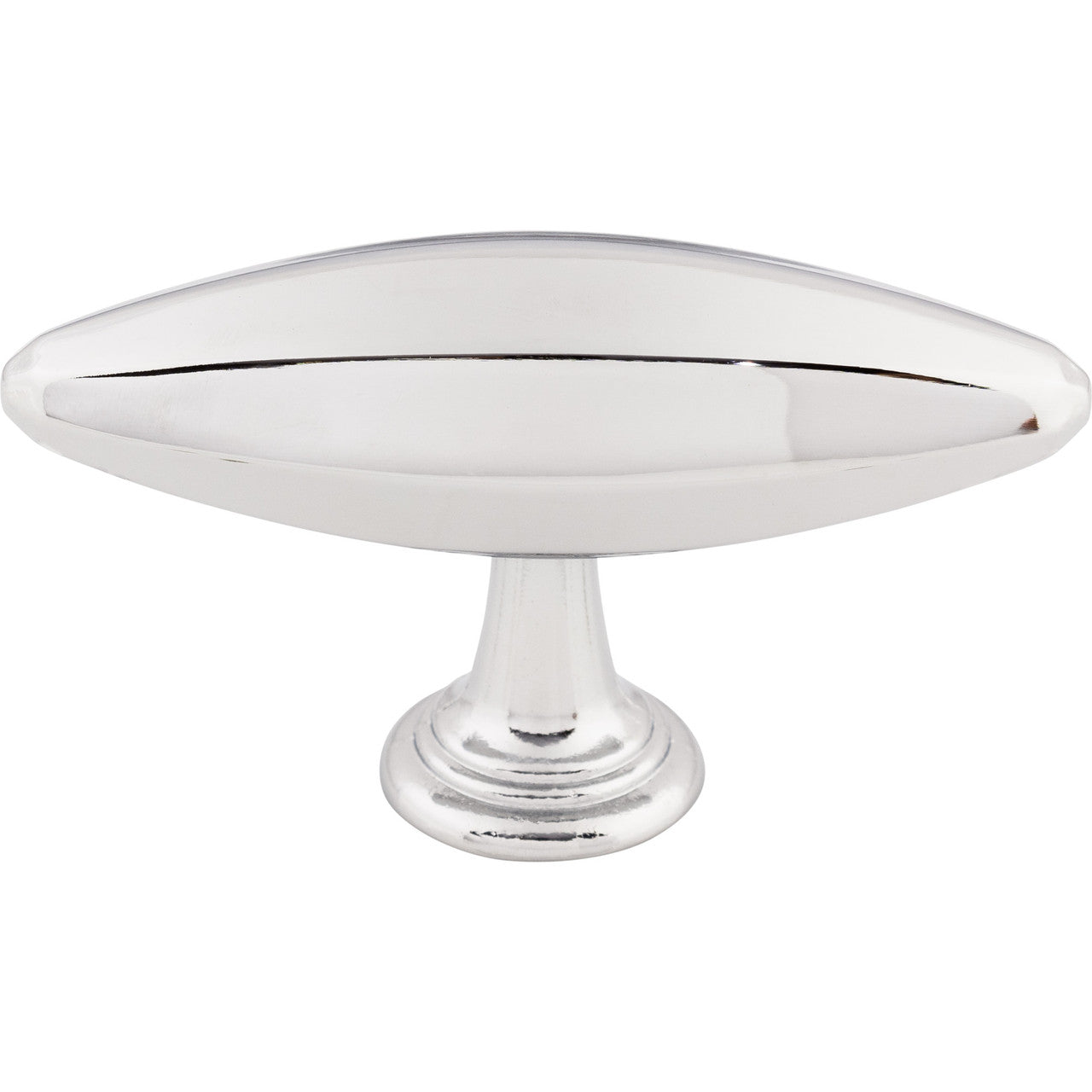 Top Knobs TK231PC: 3" Chareau T-Bar Cabinet Knob - Polished Chrome
