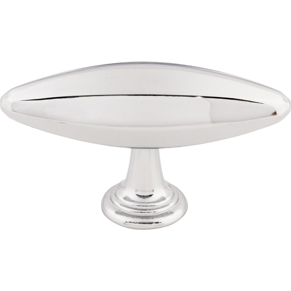 Top Knobs TK231PC: 3" Chareau T-Bar Cabinet Knob - Polished Chrome