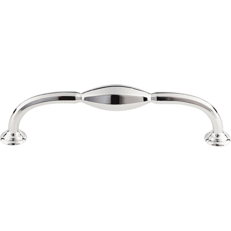Top Knobs TK232PC: 5-1/16" cc Chareau D-Handle Cabinet Pull - Polished Chrome
