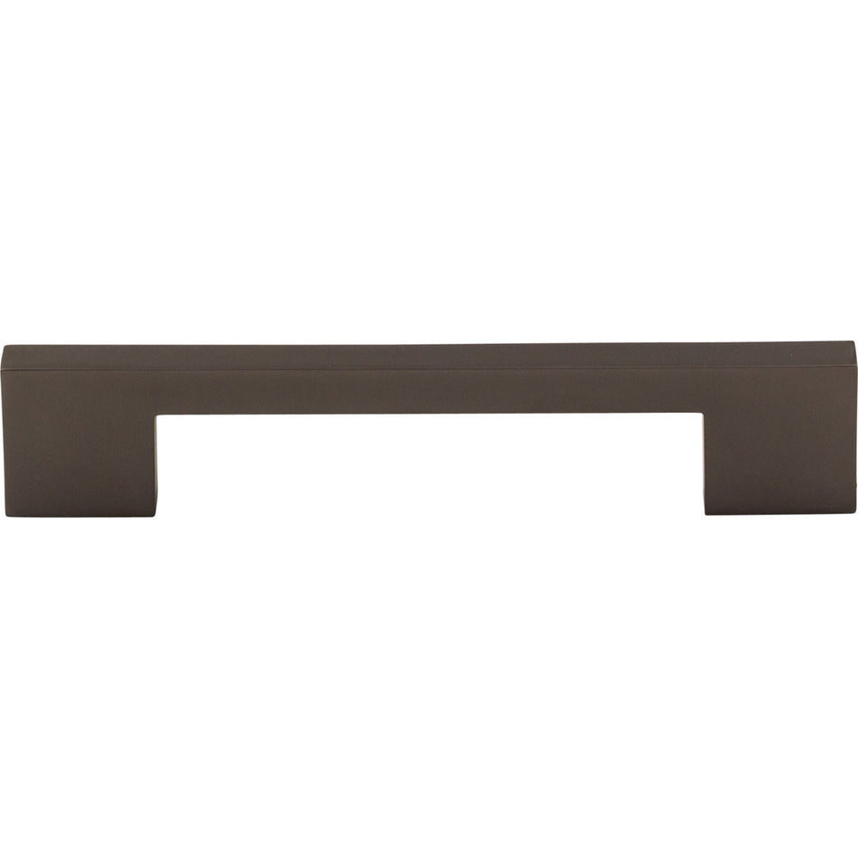 Top Knobs TK23AG: 5" cc Sanctuary Linear Euro Bar Cabinet Pull - Ash Gray