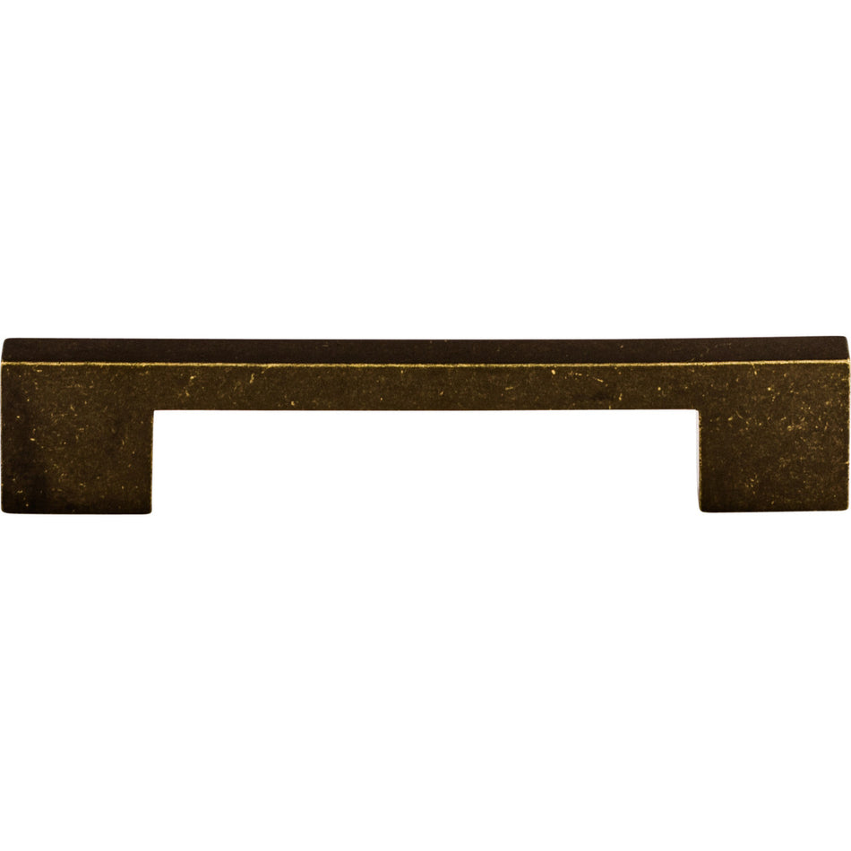 Top Knobs TK23GBZ: 5" cc Sanctuary Linear Euro Bar Cabinet Pull - German Bronze