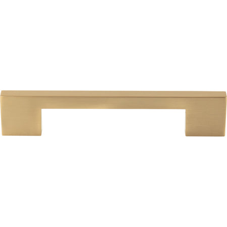 Top Knobs TK23HB: 5" cc Sanctuary Linear Euro Bar Cabinet Pull - Honey Bronze