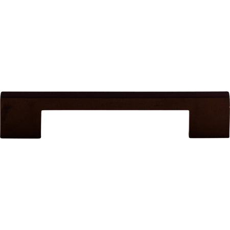 Top Knobs TK23ORB: 5" cc Sanctuary Linear Euro Bar Cabinet Pull - Oil Rubbed Bronze