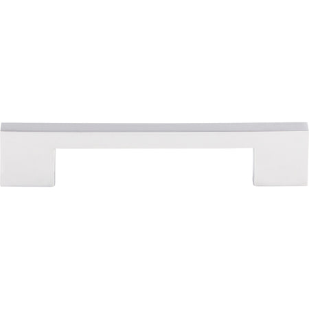 Top Knobs TK23PC: 5" cc Sanctuary Linear Euro Bar Cabinet Pull - Polished Chrome
