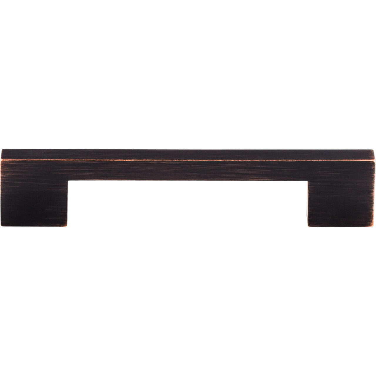 Top Knobs TK23TB: 5" cc Sanctuary Linear Euro Bar Cabinet Pull - Tuscan Bronze