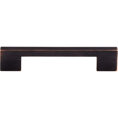 Top Knobs TK23TB: 5" cc Sanctuary Linear Euro Bar Cabinet Pull - Tuscan Bronze