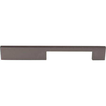 Top Knobs TK24AG: 7" cc Sanctuary Linear Euro Bar Cabinet Pull - Ash Gray
