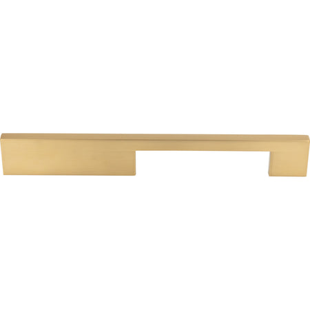 Top Knobs TK24HB: 7" cc Sanctuary Linear Euro Bar Cabinet Pull - Honey Bronze