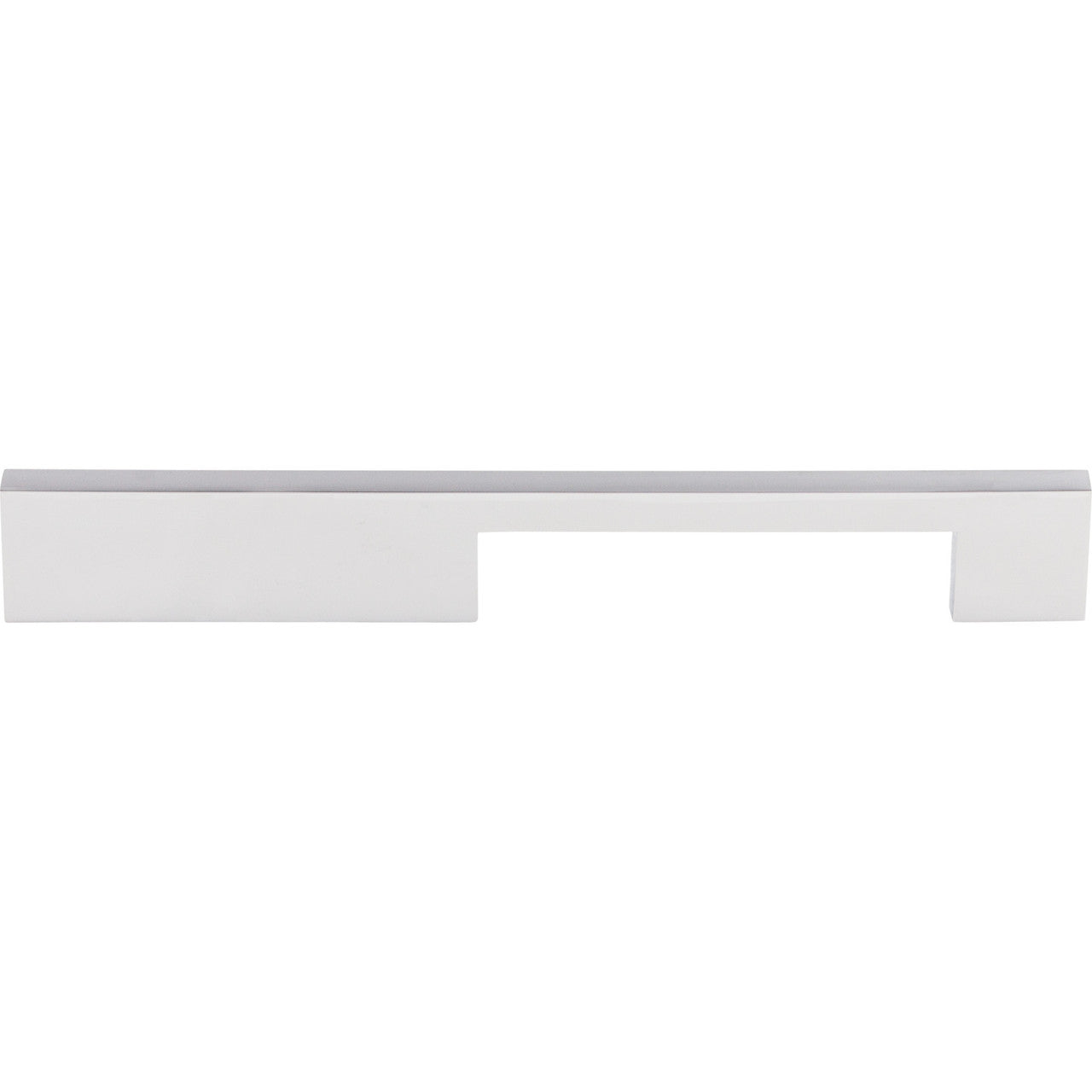 Top Knobs TK24PC: 7" cc Sanctuary Linear Euro Bar Cabinet Pull - Polished Chrome
