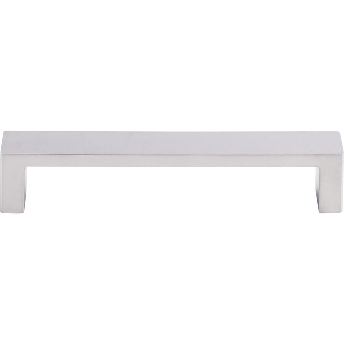 Top Knobs TK251ALU: 5" cc Modern Metro Flat Bar Cabinet Pull - Aluminum