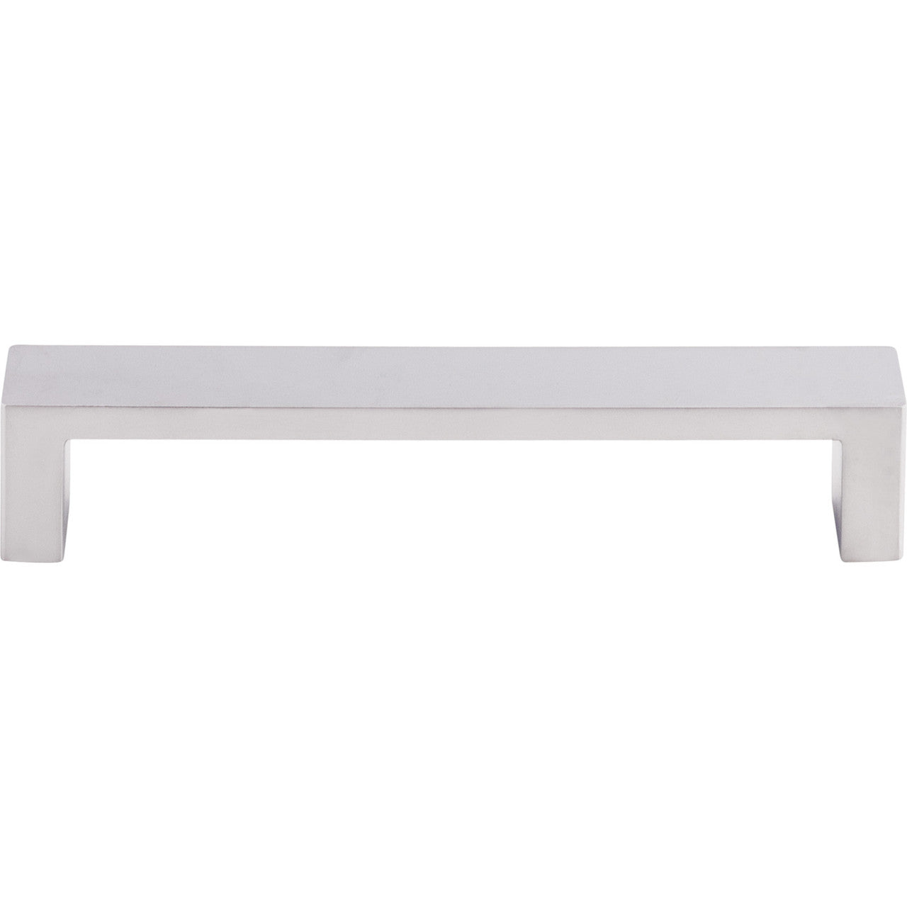 Top Knobs TK251ALU: 5" cc Modern Metro Flat Bar Cabinet Pull - Aluminum