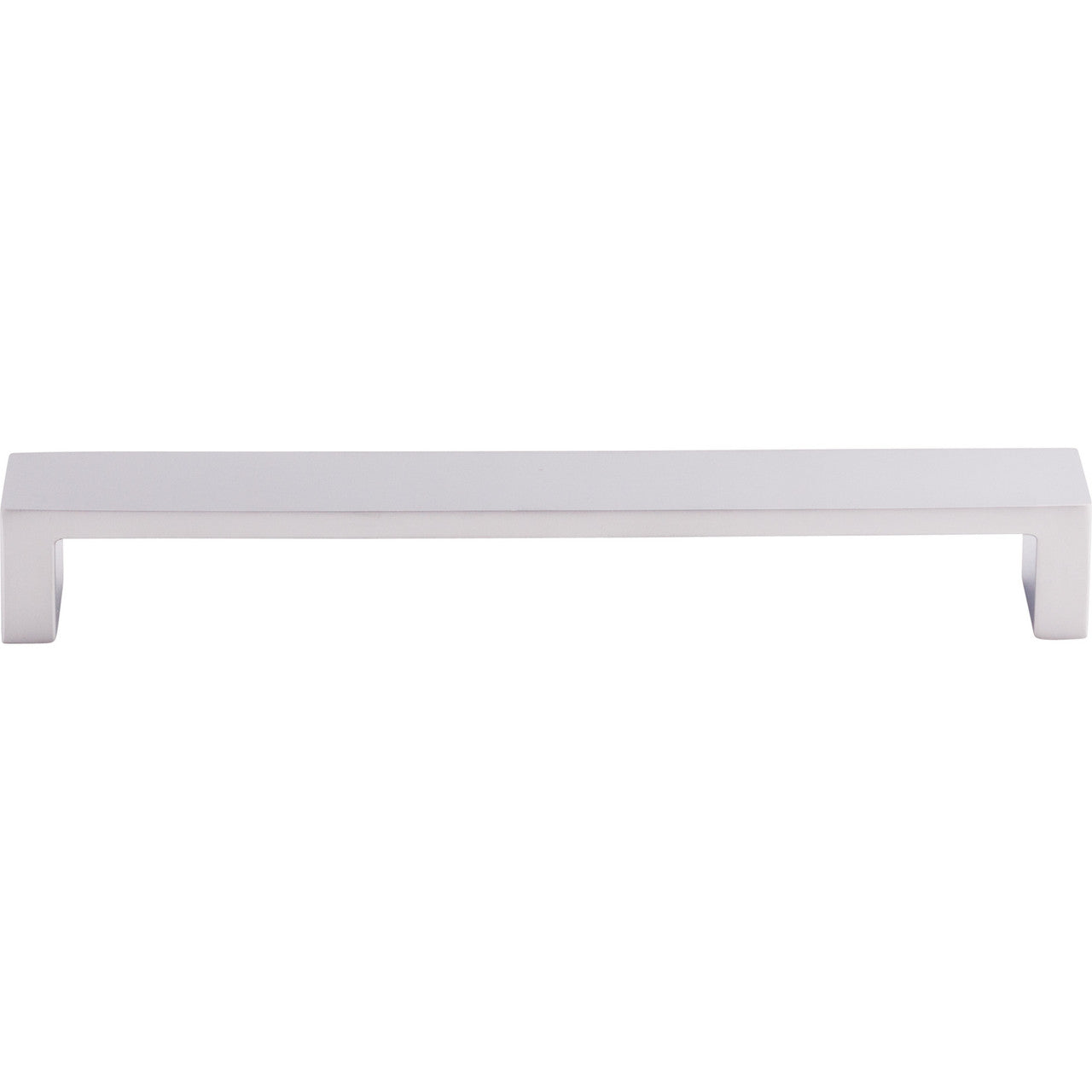 Top Knobs TK252ALU: 7" cc Modern Metro Flat Bar Cabinet Pull - Aluminum