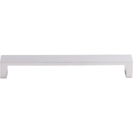 Top Knobs TK252ALU: 7" cc Modern Metro Flat Bar Cabinet Pull - Aluminum