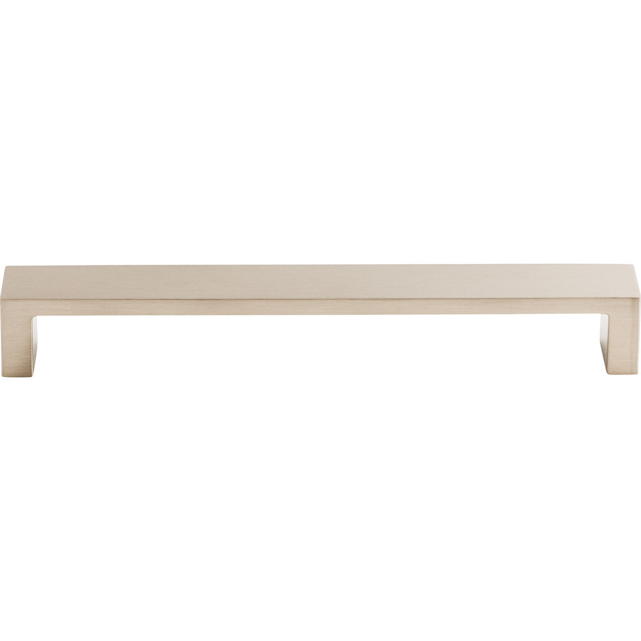 Top Knobs TK252BSN: 7" cc Modern Metro Flat Bar Cabinet Pull - Brushed Satin Nickel
