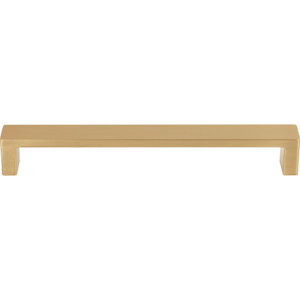 Top Knobs TK252HB: 7" cc Modern Metro Flat Bar Cabinet Pull - Honey Bronze
