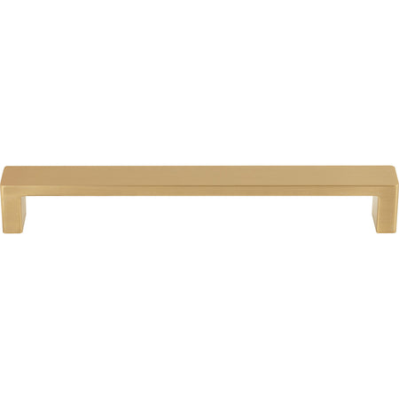 Top Knobs TK252HB: 7" cc Modern Metro Flat Bar Cabinet Pull - Honey Bronze