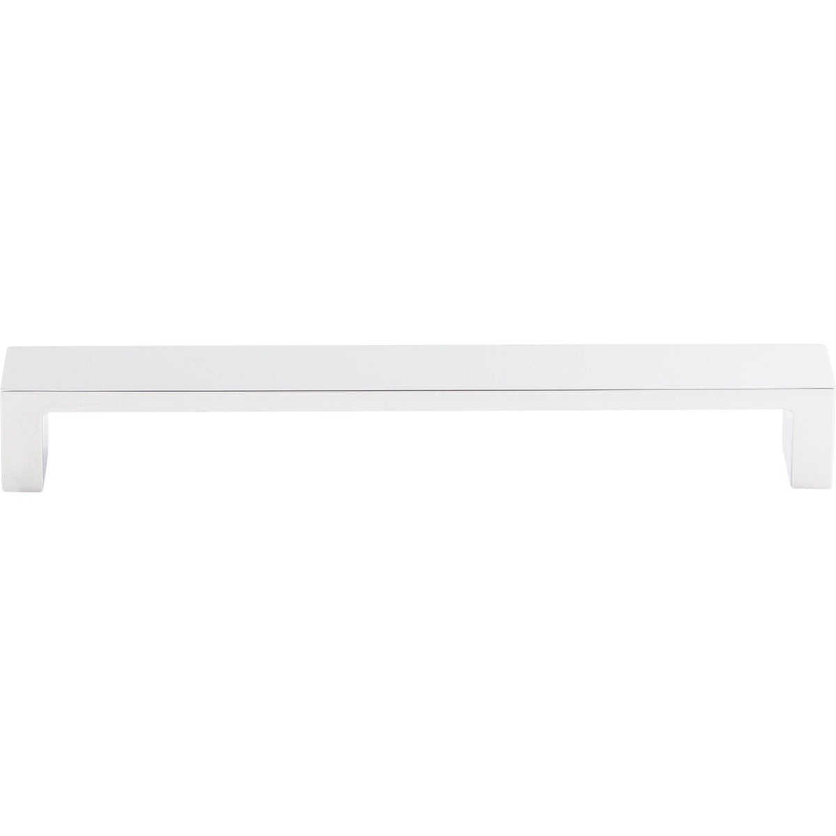 Top Knobs TK252PC: 7" cc Modern Metro Flat Bar Cabinet Pull - Polished Chrome