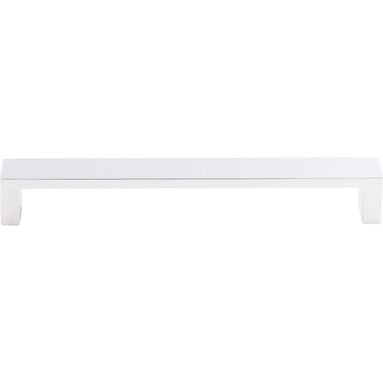 Top Knobs TK252PC: 7" cc Modern Metro Flat Bar Cabinet Pull - Polished Chrome