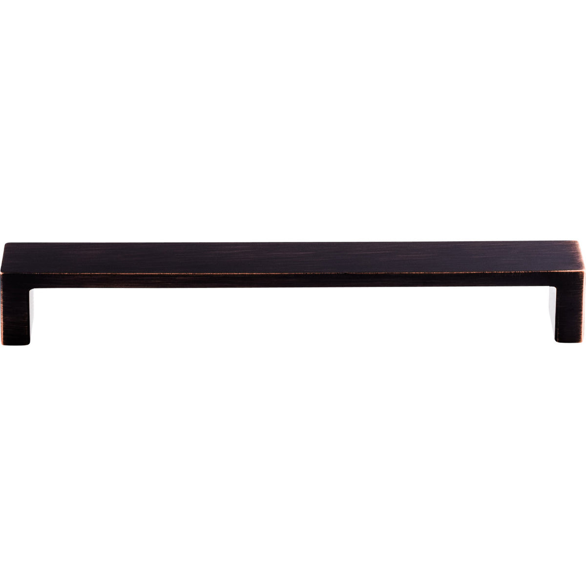Top Knobs TK252TB: 7" cc Modern Metro Flat Bar Cabinet Pull - Tuscan Bronze