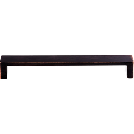 Top Knobs TK252TB: 7" cc Modern Metro Flat Bar Cabinet Pull - Tuscan Bronze