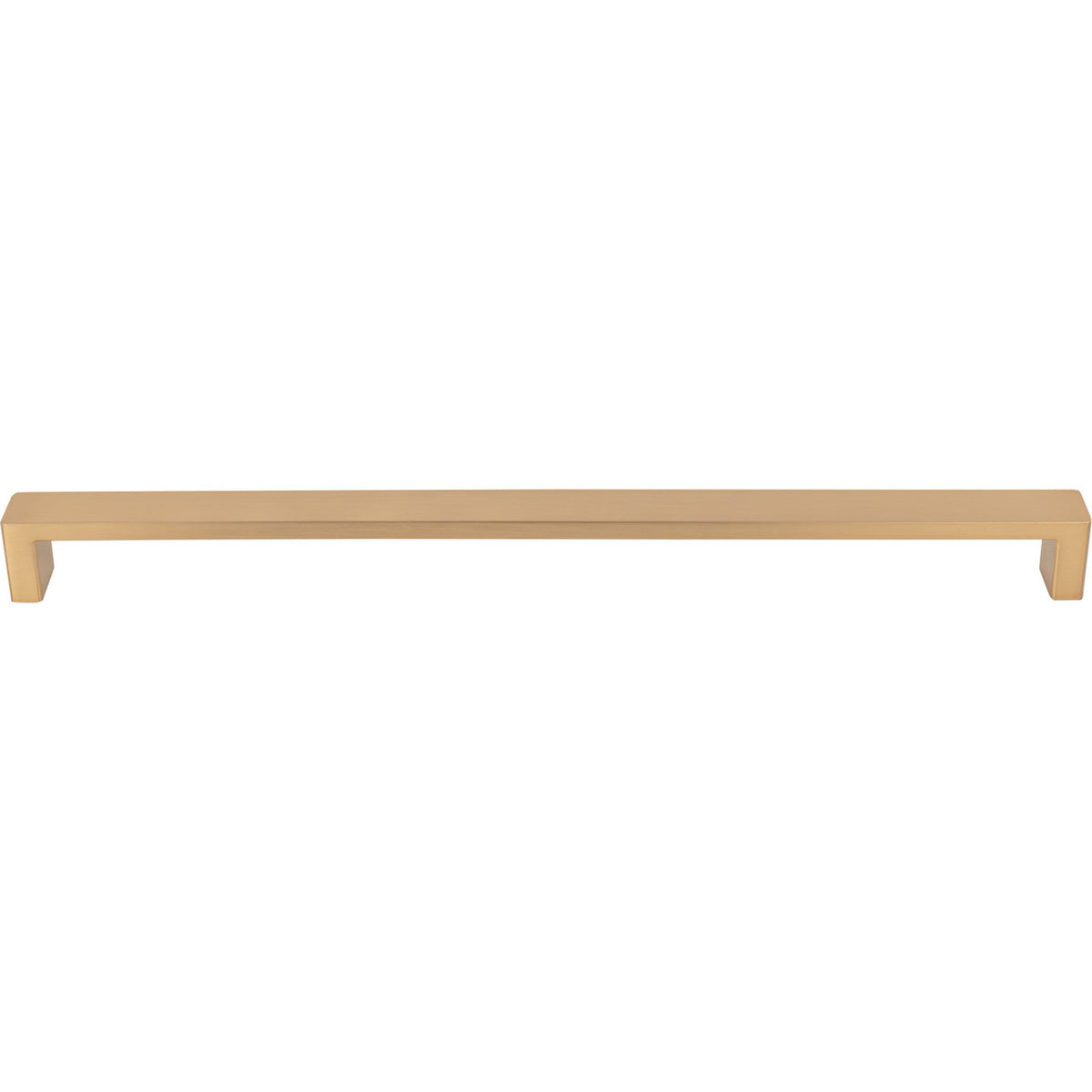 Top Knobs TK253HB: 12" cc Modern Metro Flat Bar Cabinet Pull - Honey Bronze