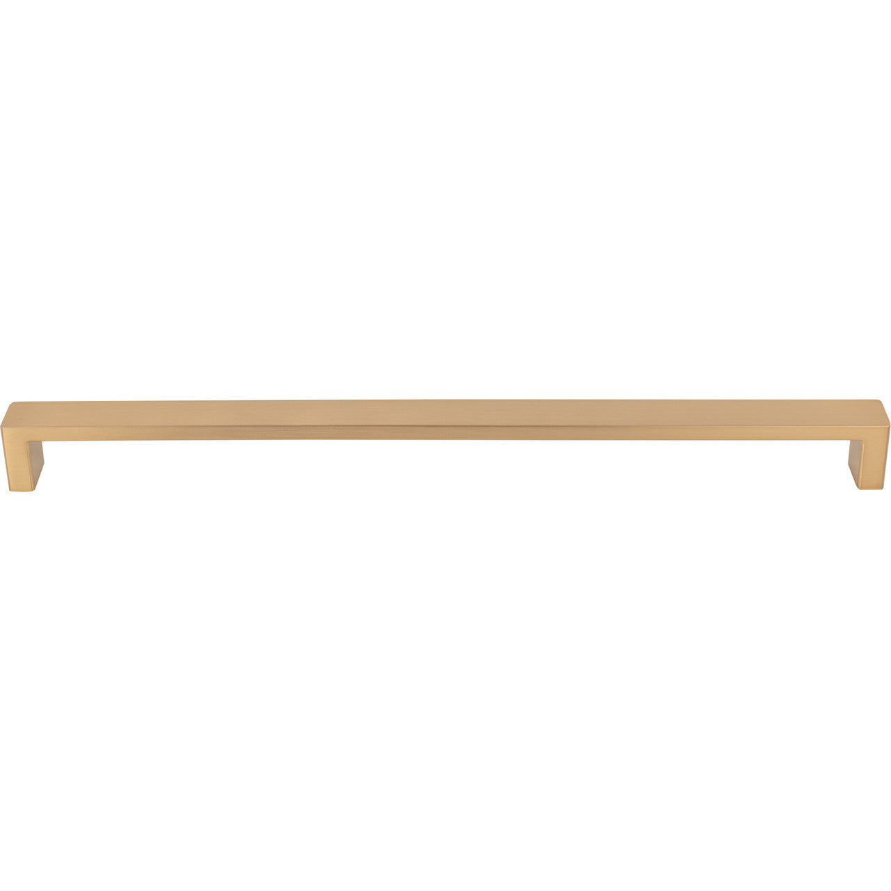 Top Knobs TK253HB: 12" cc Modern Metro Flat Bar Cabinet Pull - Honey Bronze