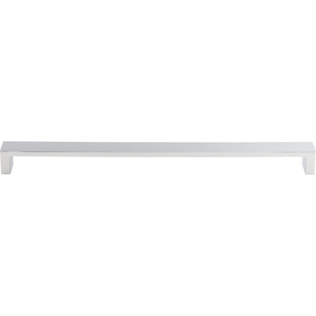 Top Knobs TK253PC: 12" cc Modern Metro Flat Bar Cabinet Pull - Polished Chrome