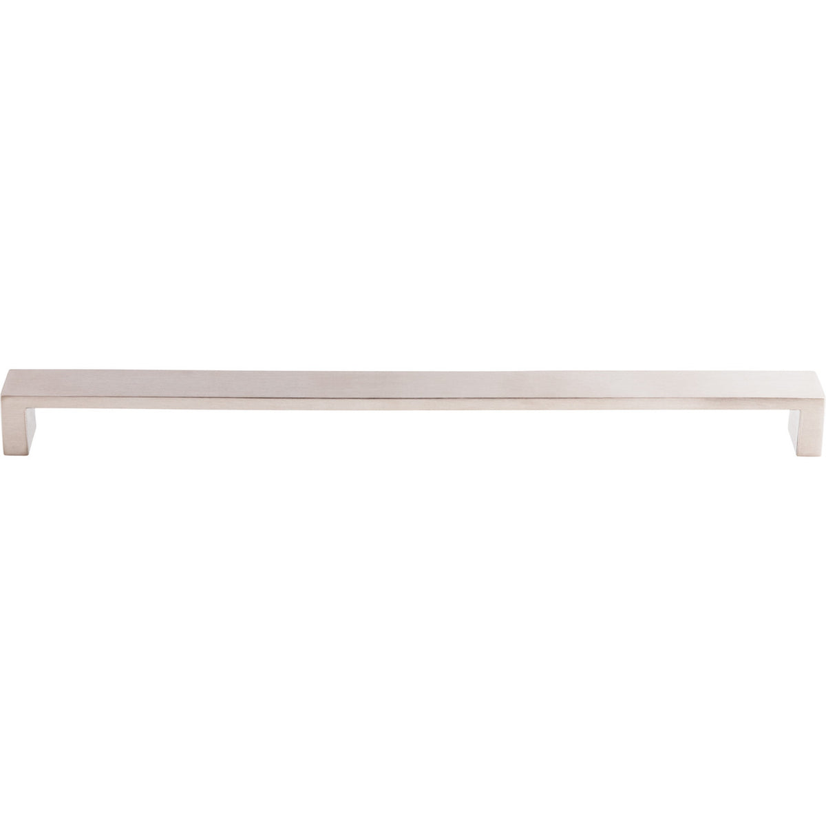 Top Knobs TK253SS: 12" cc Modern Metro Flat Bar Cabinet Pull - Stainless Steel